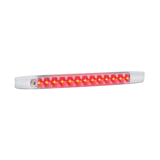 Strip Lamp, Narva, LED Strip Light, Dual Colour, White/Red, 12v - Each
