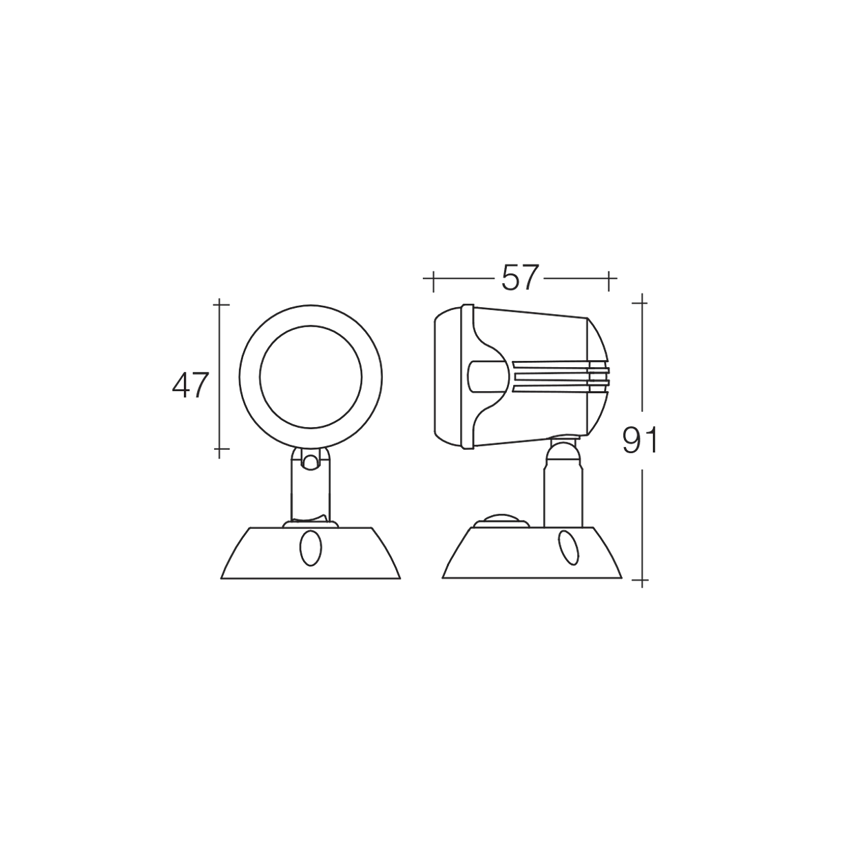Light, Narva, LED, Adjustable Reading Light, On/Off, 9-33v, 1w - Each