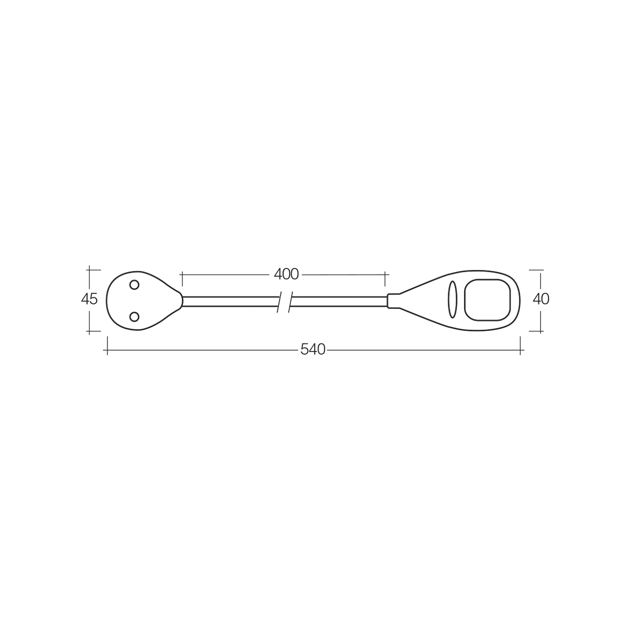 Light, Narva, Reading Light, LED, Flexible Arm, Off/On Lens Switch, 9-33v, 40cm - Each