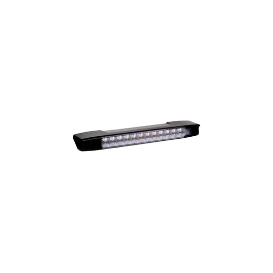 Light, Narva, Dual Colour, Awning Lamp, LED Amber/White, 12v, Black Surround - Each