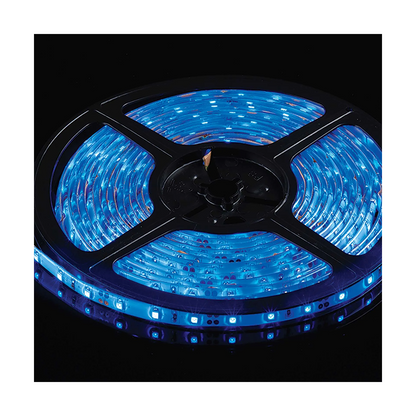 LED Strip, Narva, Waterproof High Output, 12v, Blue - 5m Roll