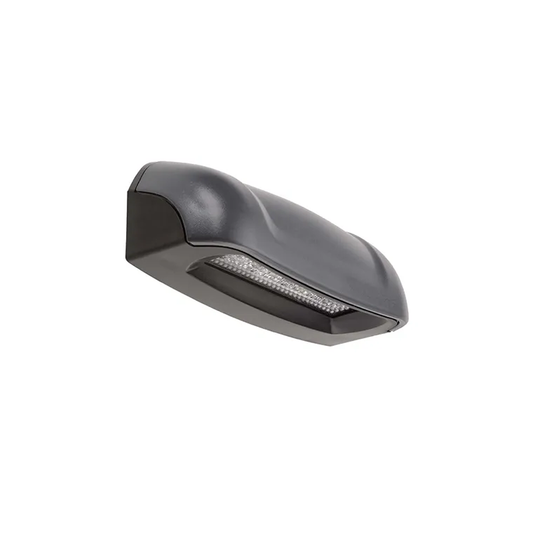 Licence Plate Lamp, Narva, LED, 10-30v, Model 8, Charcoal Black Housing, 2.5m of cable - Each