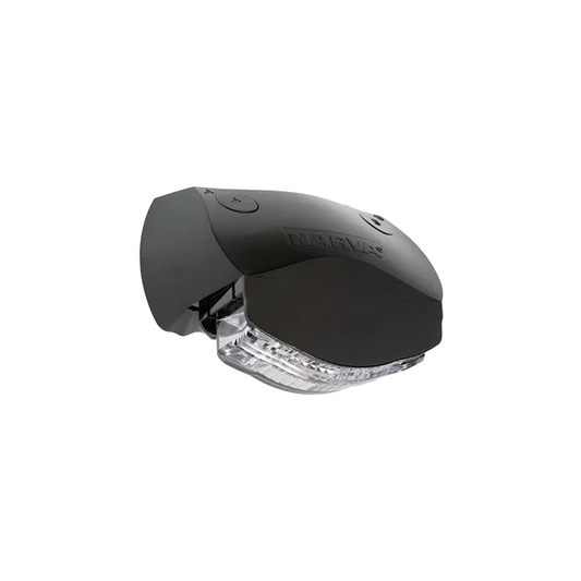 Licence Plate Lamp, Narva, 3 LED, 0.5m Cable, 9-33v, Clear, Black Housing - Each