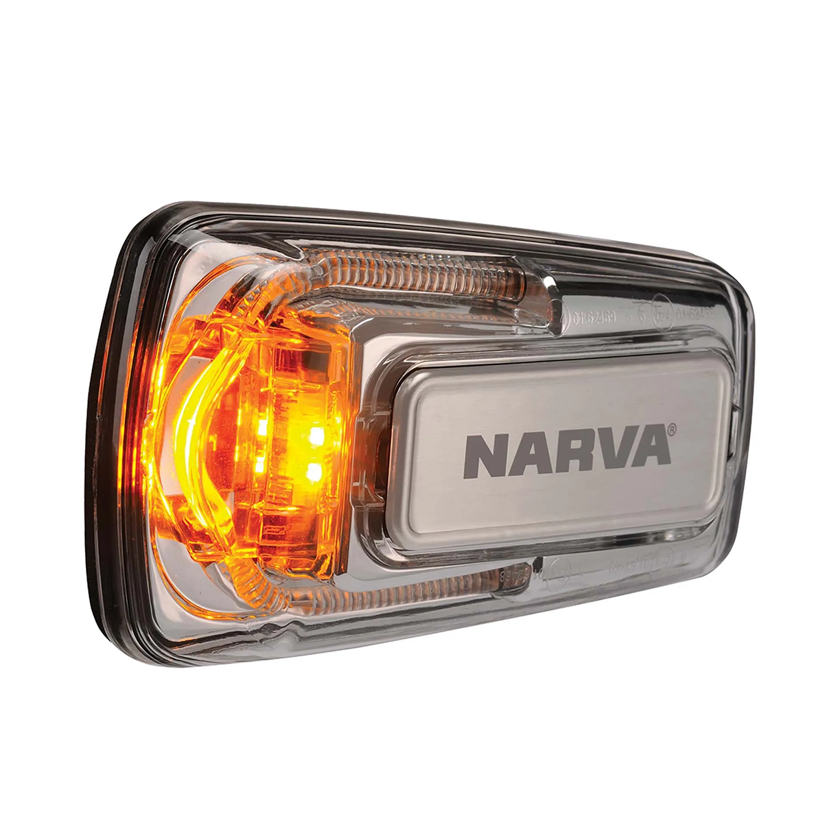 Direction Indicator Lamp, Narva, LED, Clear Lens, 9-33v, Model 32 - Each