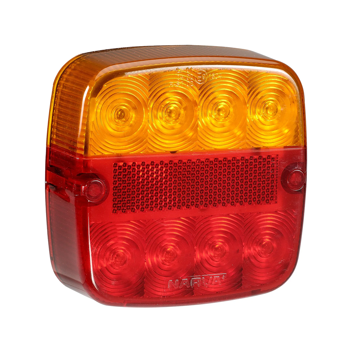 Rear Stop/Tail/Indicator Lamp, Narva, LED, 0.5m Cable, 9-30v, Red/Amber - Each
