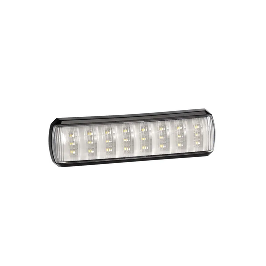 Reverse Lamp, Narva, Slimline LED, 0.5m Hard-Wired Cable, Black Base, White, 10-30v - Each