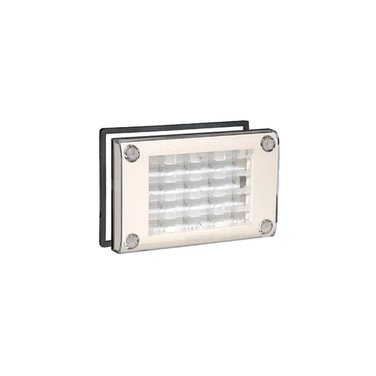 Reverse Lamp, Narva, Horiziontal LED, 0.5m Cable, Gasket, Security Plugs, 9-33v, White - Each