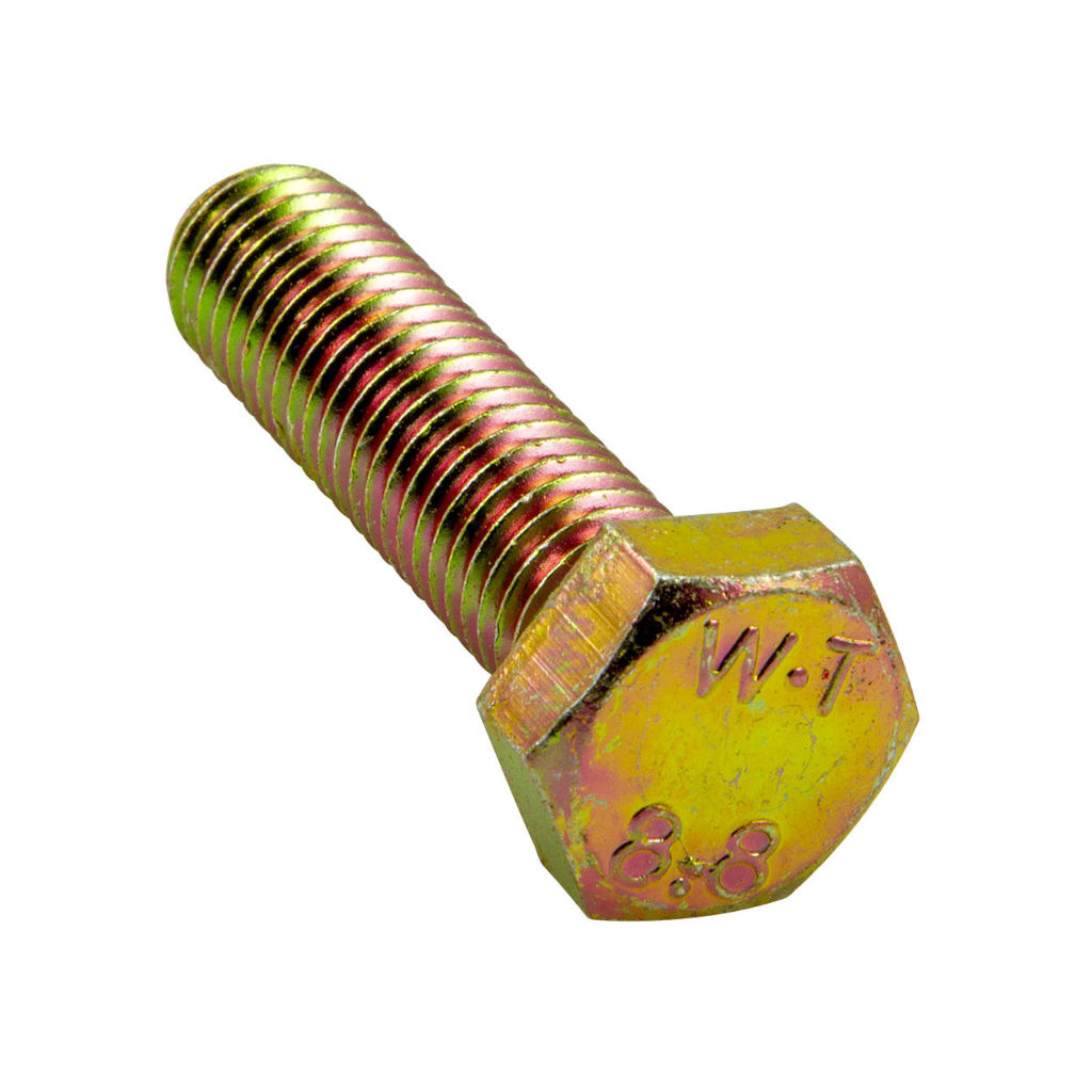 Set Screw, Champion, Hex Head, Grade 8.8, M10 x 40 x 1.50mm - 100 Pack