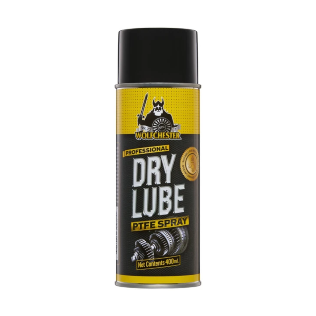 Lubricant, Wolfchester, Dry Lube with PTFE Aerosol Spray, Salt/Weather Resistant, 400ml - Each
