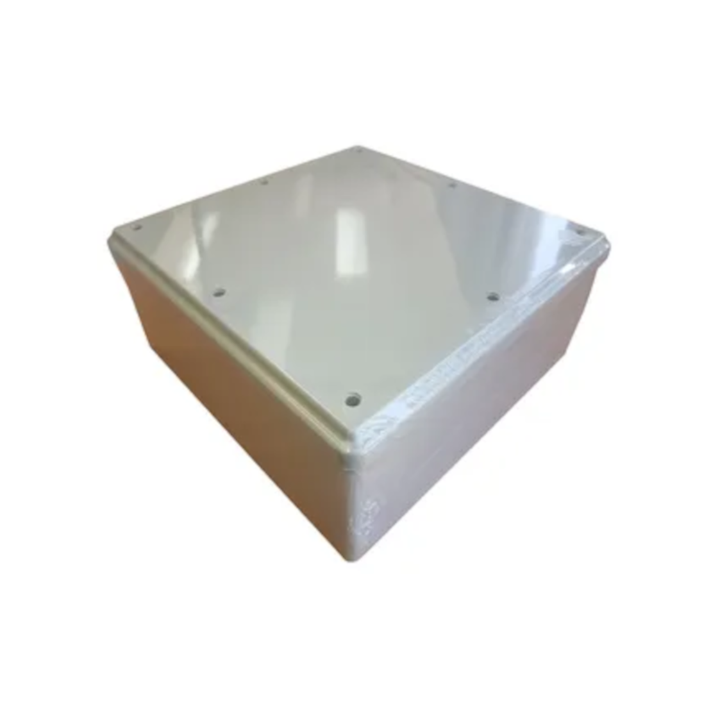 Junction Box, Weatherproof Grey PVC, With Screws, IP56, 300 x 300 x 100mm - Each