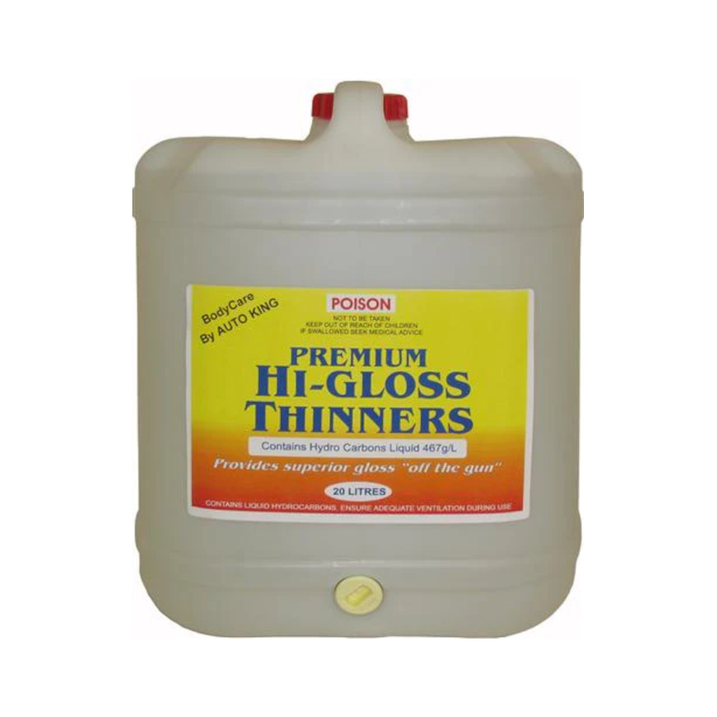 Automotive Chemical, Auto King, Premium Hi-Gloss Thinners, 20lt - Each