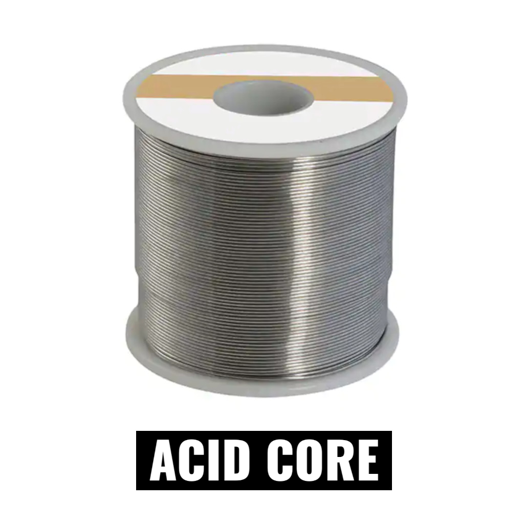 Solder Spool, Acid Core, 3.20mm, 500g - Each