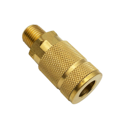 Airline Fitting, Ryco Style, Male Coupling, 1/4" - Each