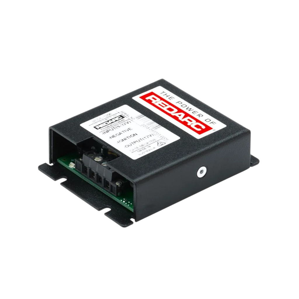 Battery Charger, Redarc, 6a DC to DC, Three Stage, 12v - Each