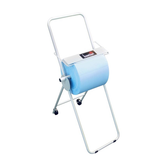 Cleaning Wipes Roll Stand, Suits 300 x 500mm Rolls, On Wheels (Wipes Not Included) - Each