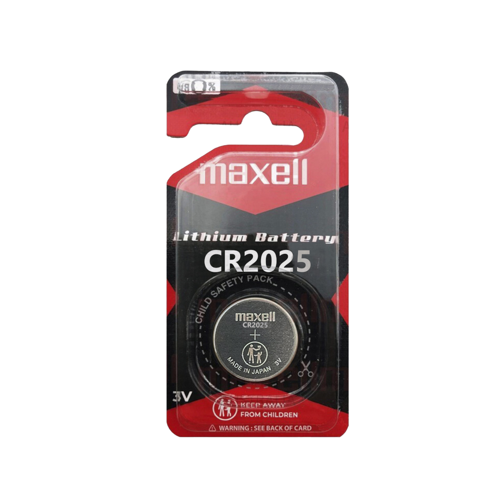 Battery, Maxell, Lithium, 3v, Size CR2025 - Each