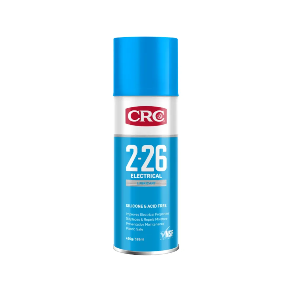Aerosol, CRC 2-26, Electrical Spray Lubricant, For Preventative Maintenance, 450g - Each