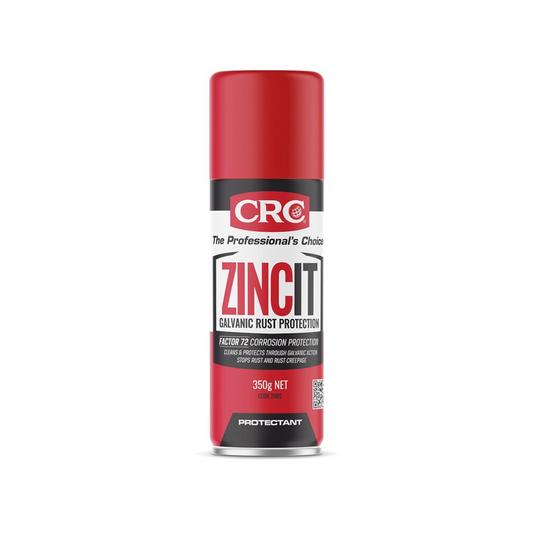 Protectant Spray, CRC, Aerosol, Zinc-It, Galvanic Rust Protection, 350g - Each