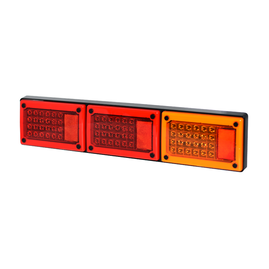 Combination Lamp, Whitevision, LED Jumbo Stop/Tail/Indicator, 9-33v - Each