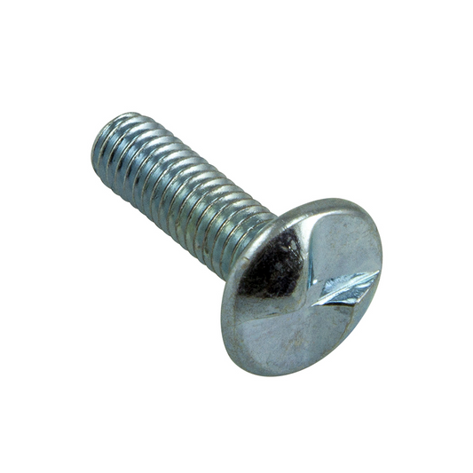 Machine Screw, Champion, Pan One Way, Zinc/Steel, M6 x 20mm - 100 Pack