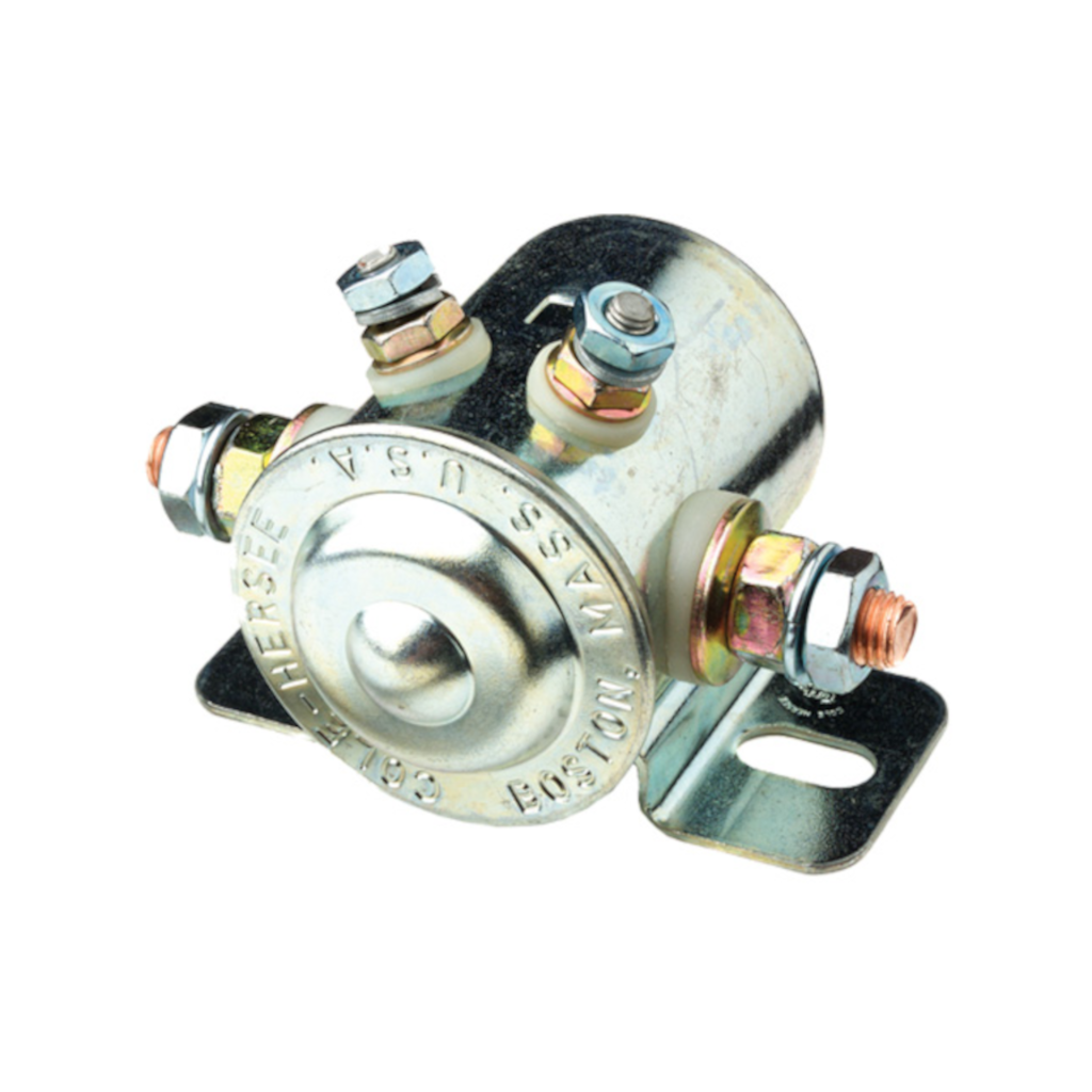Solenoid, Cole Hersee, Intermittent Duty, SPST, Ground Earth, 12v, 750/100a - Each