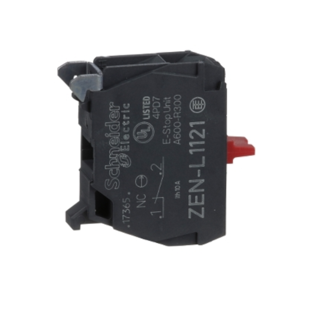 Contact Block, Schneider Electric, Single, Harmony XALD, XALK, Normally Closed - Each