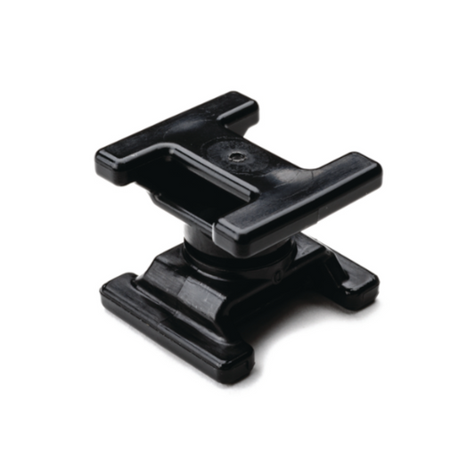Cable Tie Mount, Swivel, Black, 23.6 x 20.3mm - Each