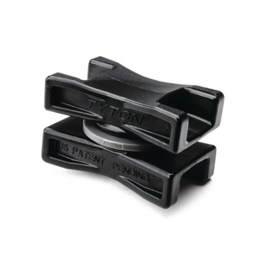 Cable Tie Mount, Swivel, Black, 40.6 x 25.4mm - 50 Pack