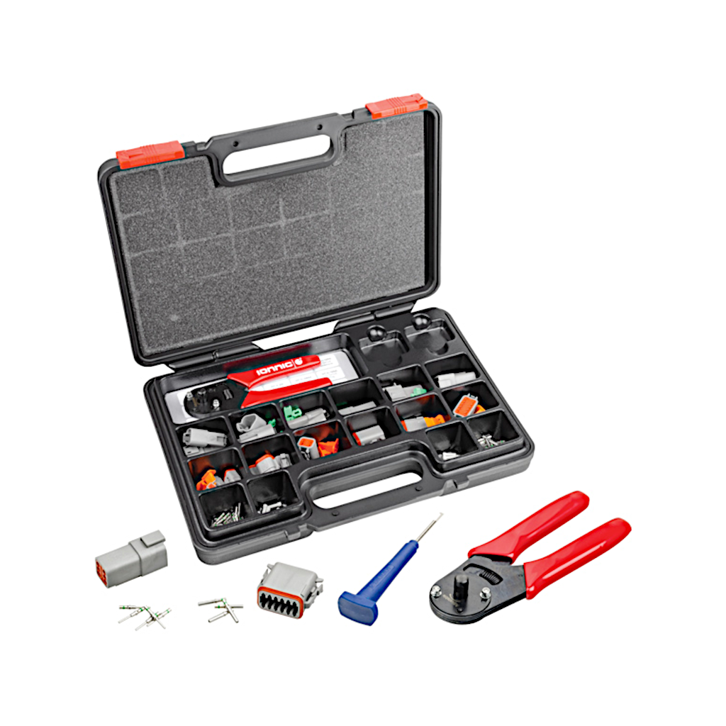 Connector Kit, Assorted Deutsch, Kit, DT Series with Tool - Each