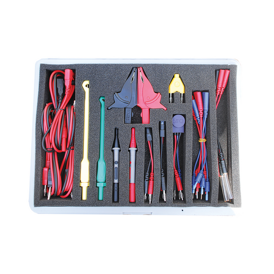 Multimeter Lead Set, Dual Function, Essential Test Leads, Multiple Testing Types - 28 Piece