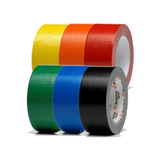 Cloth Tape, Heavy Duty, Black, 48mm - 25m Roll