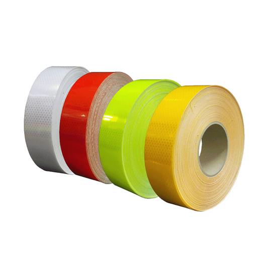 Reflective Tape, Diamond Grade, High Intensity, Silver, 50mm - 45m Roll