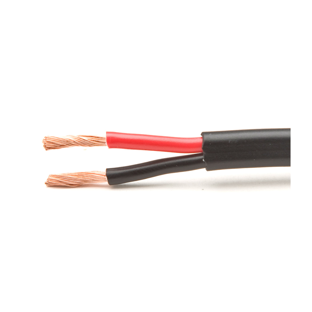 Cable, Twin Core, 4.0mm (1.84mm^2) - 100m roll