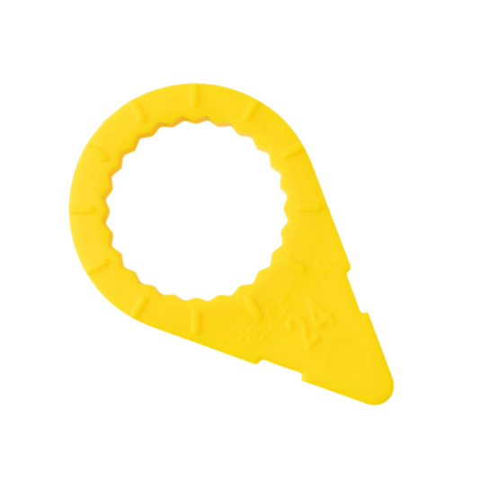 Wheel Nut Indicator, for Fast/Reliable Visual Inspection, Yellow, 21mm - Each
