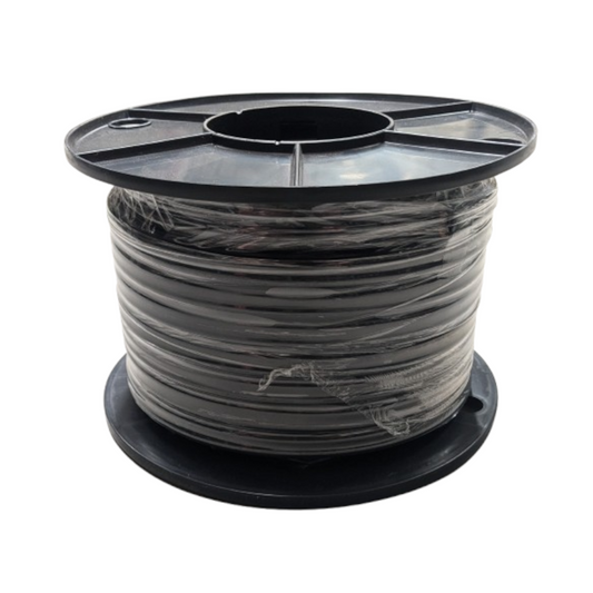 Cable, Twin Core, Brown/White, 3mm (1.13mm^2) - 100m roll