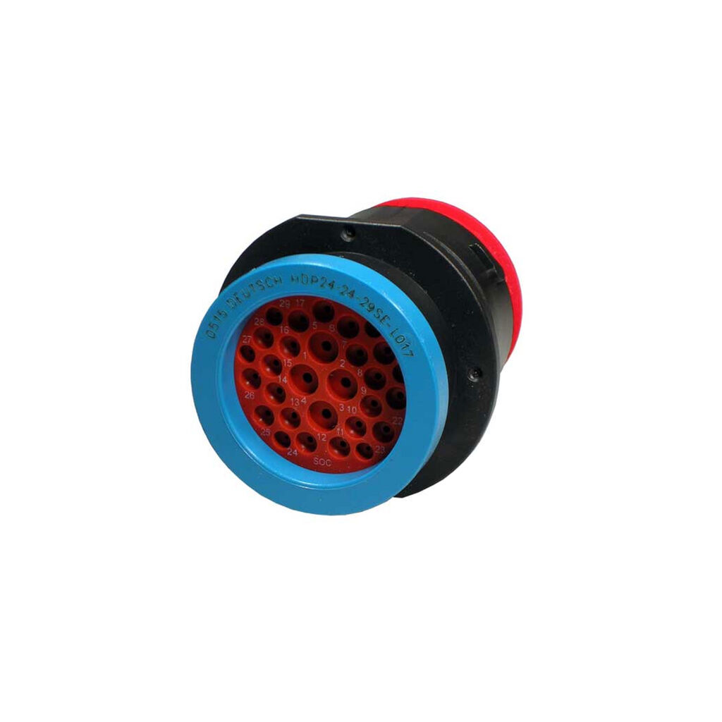Connector, Deutsch, Receptacle Mounting Flange, 29 Position, 22-10 AWG, 13a - Each