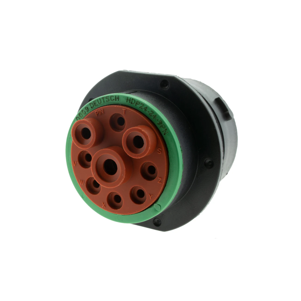 Connector, Deutsch, Plug, In-Line, 9 Position, 20-6AWG, 25AMP - Each