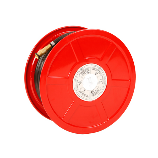 Hose Reel, BFI, Fire Hose Reel, Includes Hose, Nozzle and Ball Valve, 19mm x 36m - Each