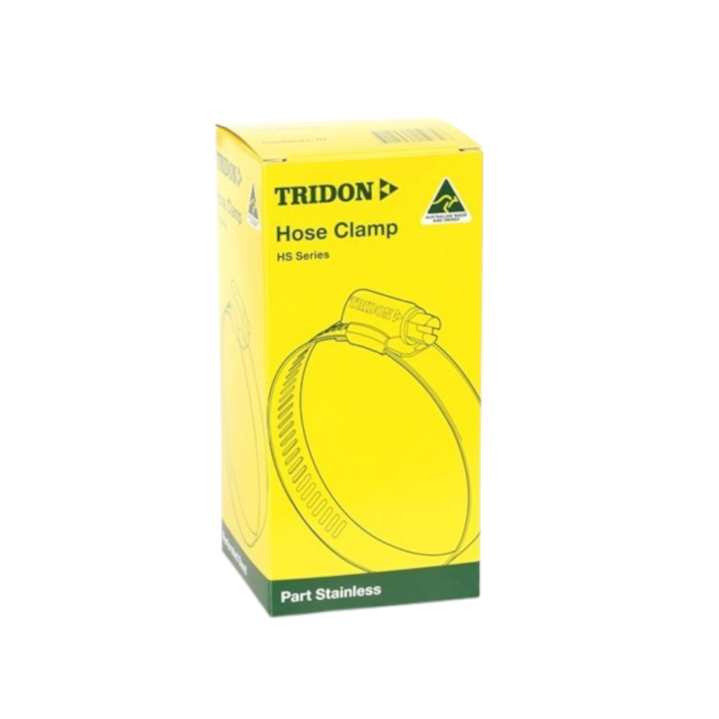 Hose Clamp, Tridon, Perforated Band, Part Stainless Steel, 52-76mm - 10 Pack