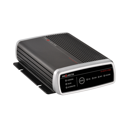 Battery Charger, Projecta, DC/Solar, 3 Stage, Automatic, 9-32v, 25a - Each