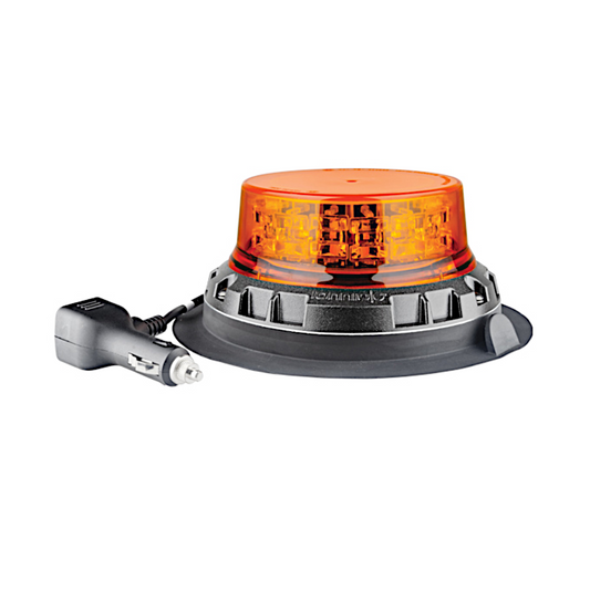 Beacon, Ionnic, LED, Class 1 Magnetic Mount, Low Profile, Amber, 12-24v - Each