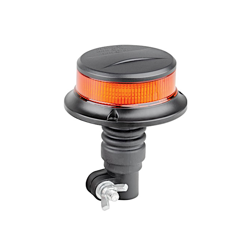 Micro Beacon, Ionnic, LED, Pole Mount, Amber, 12-24v - Each