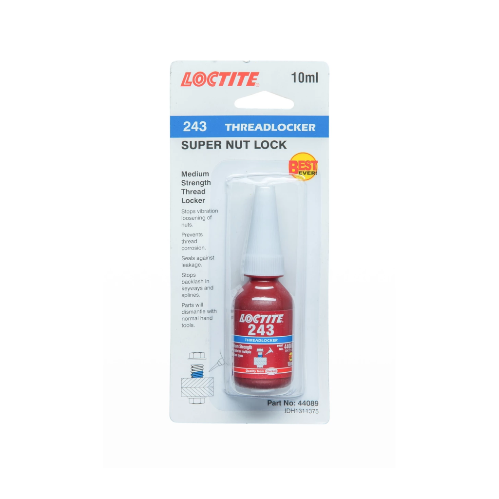Sealant, Loctite 243 Medium Strength Nut Locker, 10ml - Each