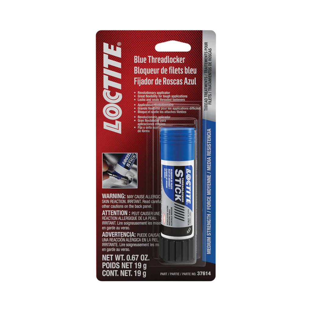 Sealant, Loctite, Medium Strength Thread locker, 19G Stick Applicator - Each