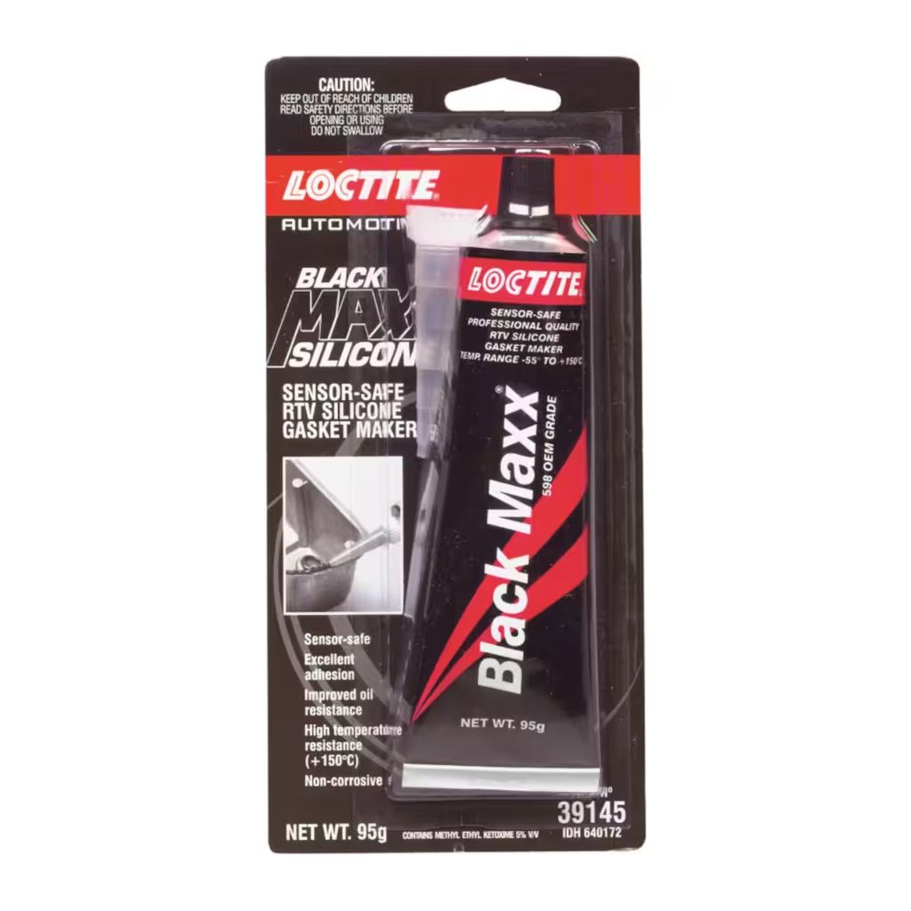Silicone, Loctite, Black Maxx, RTV Silicone, 95G - Each
