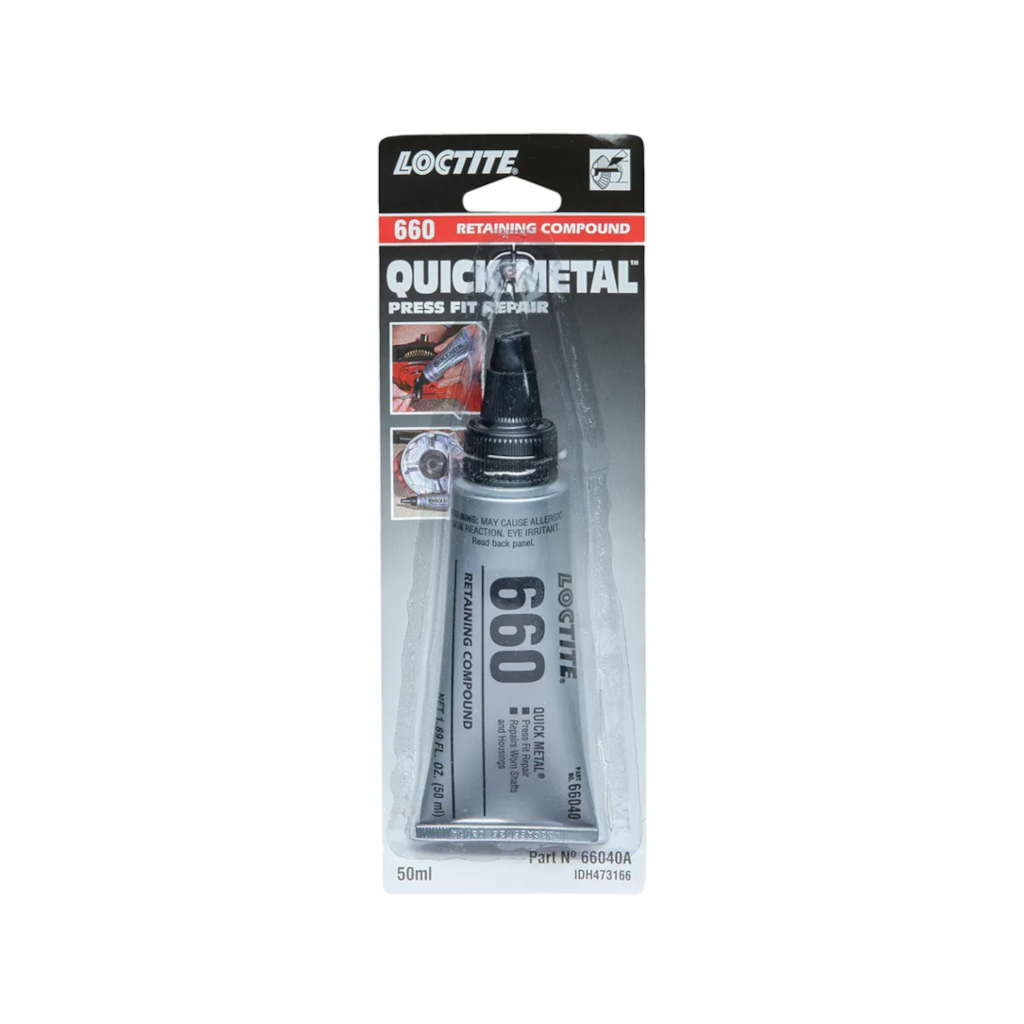 Retaining Compound, Loctite, 660, Quick-Metal, 50ml Tube - Each