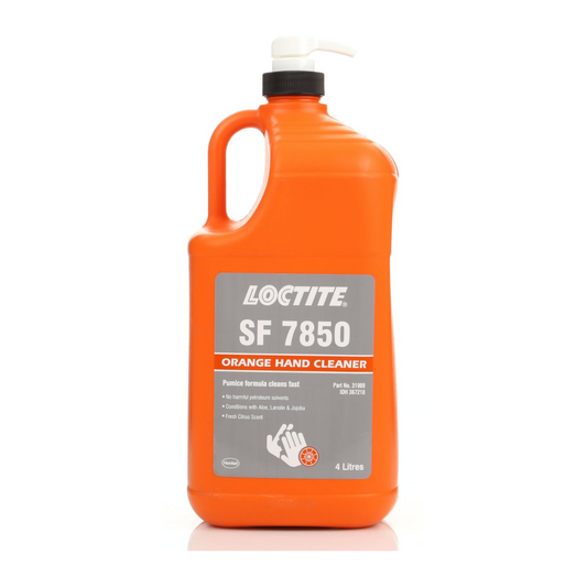 Hand Cleaner, Loctite, Orange with Pumice, Pump, 4lt - Each