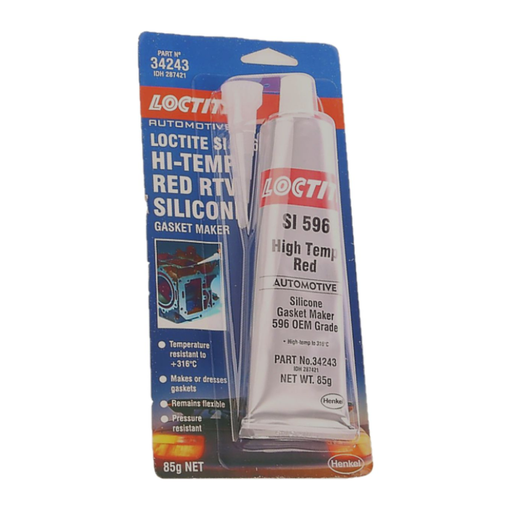 Sealant Paste, Loctite, Silicone, Clear, 80g Tube - Each