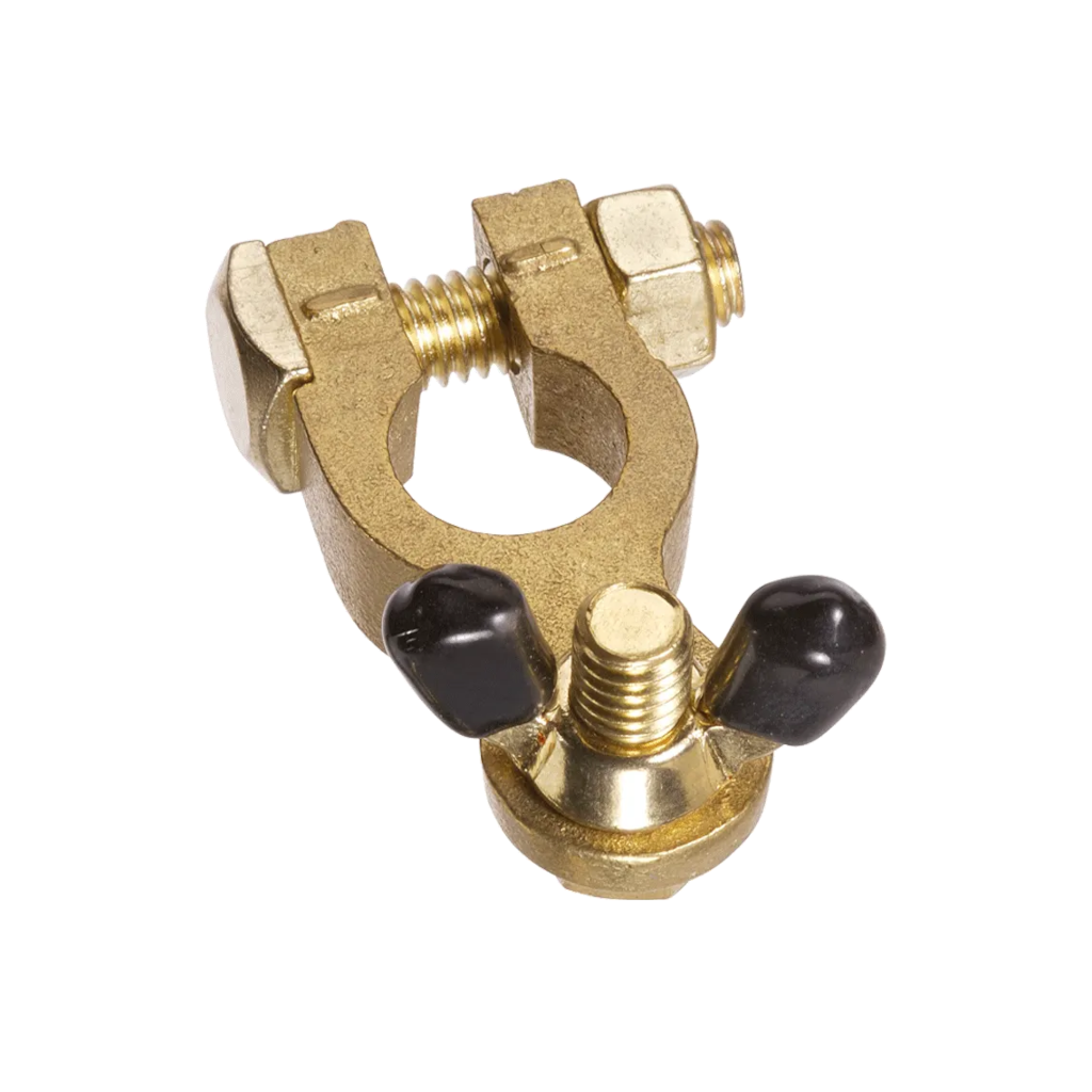 Battery Terminal, Wingnut Negative, 5/16" - Each