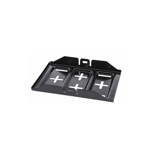 Battery Tray, Universal, Metal, Suits up to N70, 185 x 340mm - Each